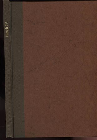 HIRSCH  J. - Catalog  IV Auction Catalog  enthaltend die Nachgelassene Graflich B…sche sammlung. Munchen 24 – April, Catalog 1900.  Pp. 104, nn. 2283, tavv. 4. Ril. \ pelle, lista prezzi Agg. buono stato, raro.