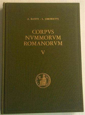 BANTI A., SIMONETTI L., Corpus Nummorum Romanorum Vol. V – Augustus III. Monete d’argento con 2078 illustrazioni. Banti-Simonetti, Firenze 1974. Tela ed. pp. 328 ill. In b/n. Ottimo stato.