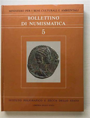Bollettino di Numismatica n 5 Luglio-Dicembre 1985 Anno II serie I. Istituto poligrafico e Zecca dello Stato 1985 Cartonato ed. pp. 187, ill. in b/n e a colori . Sommario SAGGIO DI PIANTA ARCHEOLOGICA DEL TEVERE: TAV. I SITI ARCHE
