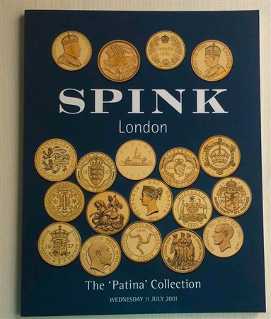 Spink The Patinà Collection London 11 July 2001. Brossura ed. pp. 123, lotti da 1001 a 2003, tavv. In b/n. Buono stato.