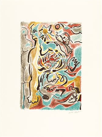 ANDRÉ MASSON (1896-1987) - Senza Titolo, 1975
