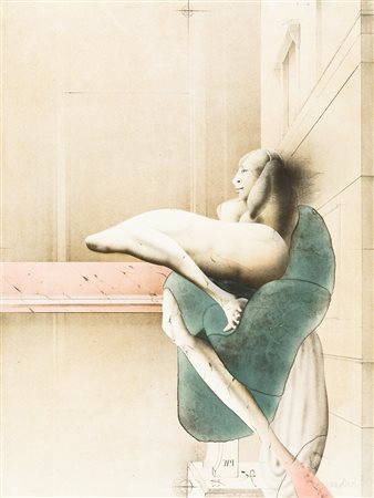 PAUL WUNDERLICH (1927-2010) - Senza Titolo, 1975