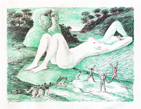 SALVATORE FIUME (1915-1997) - Senza Titolo