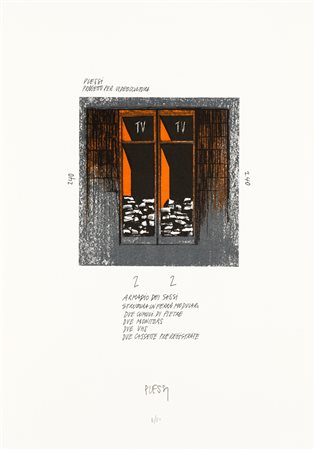 FABRIZIO PLESSI (1940) - Senza Titolo