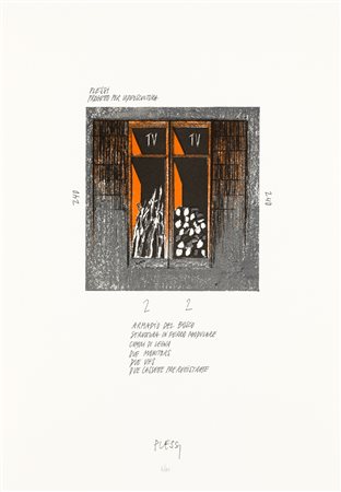 FABRIZIO PLESSI (1940) - Senza Titolo