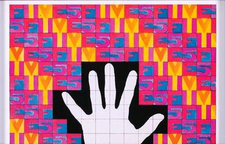 ALIGHIERO BOETTI (1940-1994) - Senza Titolo (Da uno a dieci)
