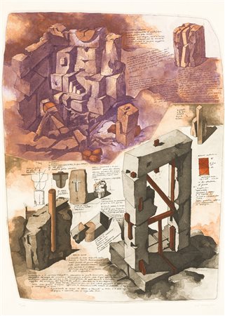 GIÒ POMODORO (1930-2002) - Senza Titolo