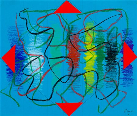 ENNIO FINZI (1931) - Senza Titolo