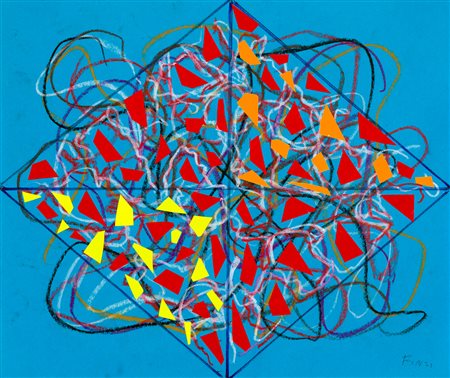 ENNIO FINZI (1931) - Senza Titolo