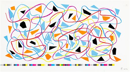 ENNIO FINZI (1931) - Senza Titolo