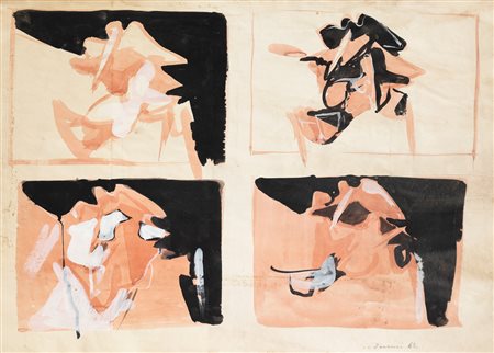 LUIGI PARZINI (1925-1998) - Senza Titolo, 1962