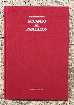 ALIGHIERO BOETTI - Accanto al Pantheon, 1991