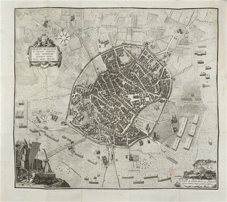 FUMAGALLI, Angelo (1728-1804) - Le vicende di Milano durante la guerra con Fede