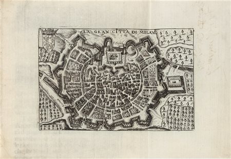 GALEAZZO, Gualdo Priorato (1606-1678) - Relatione della città, e stato di Milan