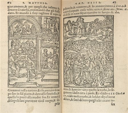 [ERESIA] - BRUCIOLI, Antonio Brucioli (1498-1566) - Il Nuovo Testamento. Lione: