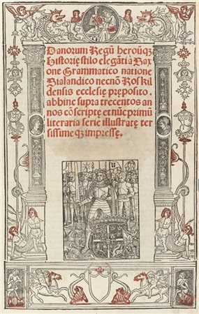 SASSONE, Grammatico (attivo ca. 1200) - Danorum regum heroumque historiae. Pari
