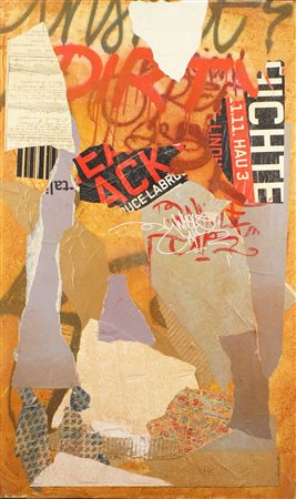 FRANCESCO POGLIAGHI Madrid XX Sec. "Whole car", smalto e acrilico su tela,...