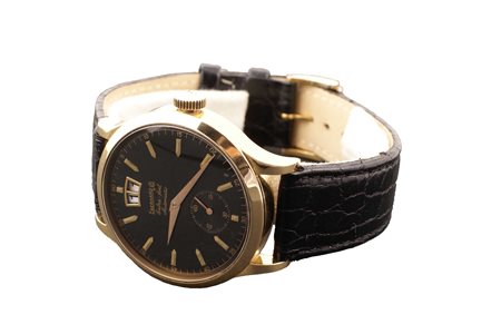 OROLOGIO EBERHARD EXTRA-FORT GRAND DATE In oro rosa, cassa tonda, movimento...