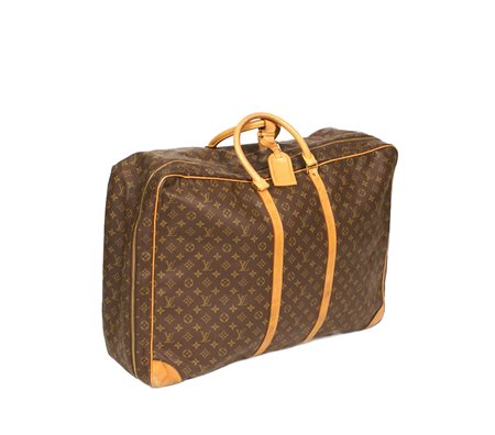 LOUIS VUITTON Francia Valigia morbida in tela Monogram, marcata "Louis...