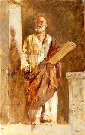 Vincenzo Volpe (Grottaminarda 1855-Napoli 1929)  - Studio per un Apostolo