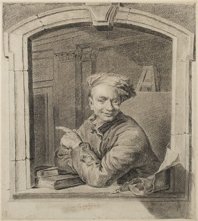 Cerchia di Maurice Quentin de La Tour (Saint-Quentin 1704-1788)

Autoritratto d