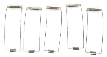 Mario Barbaglia e Marco Colombo * Gruppo di cinque lampade a soffitto/parete mod