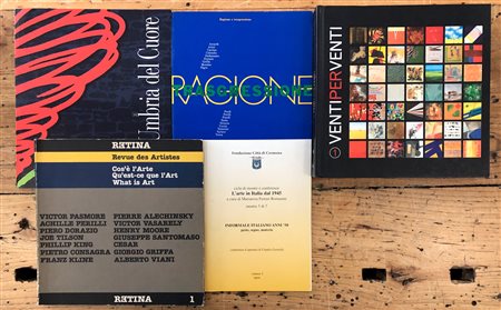 COLLETTIVE D'ARTE - Lotto unico di 4 cataloghi