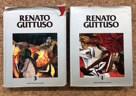 RENATO GUTTUSO - Lotto unico di 2 cataloghi ragionati:
