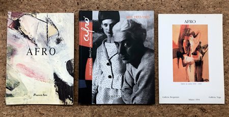 AFRO BASALDELLA - Lotto unico di 3 cataloghi: