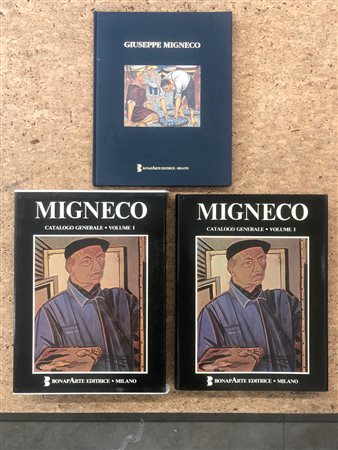 GIUSEPPE MIGNECO - Lotto unico di 2 cataloghi: