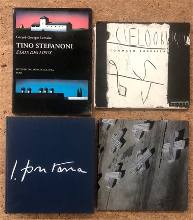 AUTORI VARI (FONTANA, STEFANONI, PINELLI E CASCELLA) - Lotto unico di 4 cataloghi