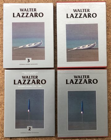 WALTER LAZZARO - Lotto unico di 2 cataloghi generali