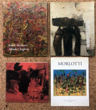 INFORMALE ITALIANO (AFRO, MORLOTTI, MORLOTTI - CHIGHINE, CRIPPA) - Lotto unico di 4 cataloghi