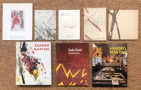 SANDRO MARTINI - Lotto unico di 8 cataloghi