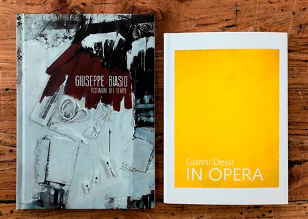 GIANNI DESSÌ E GIUSEPPE BIASIO - Lotto unico di 2 cataloghi