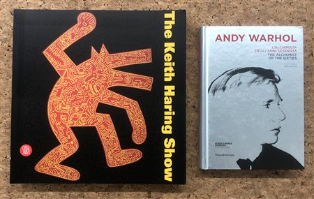 KEITH HARING E ANDY WARHOL - Lotto unico di 2 cataloghi: