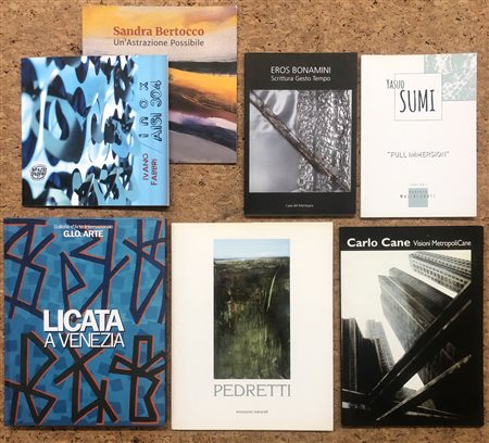 ARTE DEL DOPOGUERRA - Lotto unico di 7 cataloghi