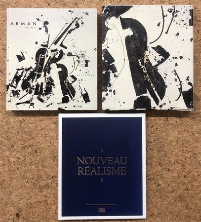 NOUVEAU REALISME E ARMAN - Lotto unico di 2 cataloghi