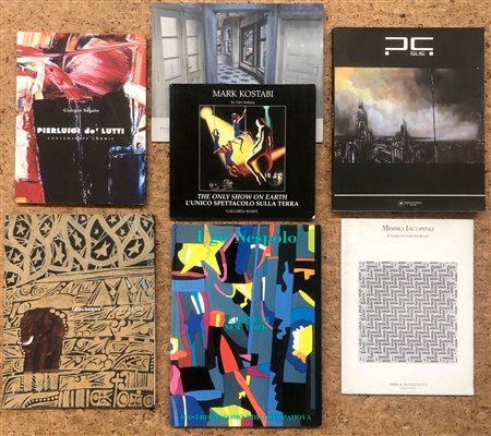 ARTE CONTEMPORANEA (KOSTABI, NESPOLO, HASSAN, IACOPINO) - Lotto unico di 4 cataloghi