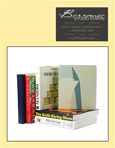 ASTA N.49 - LIBRI D'ARTISTA, MONOGRAFIE E CATALOGHI D'ARTE