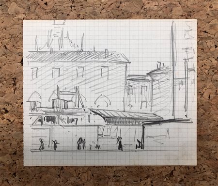 GALILEO CHINI (1873-1956) - Milano: nuove costruzioni, 1936