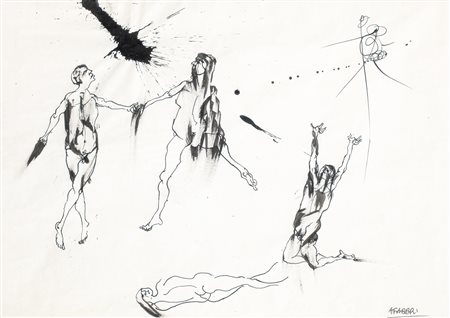 AGENORE FABBRI (1911-1998) - Senza Titolo