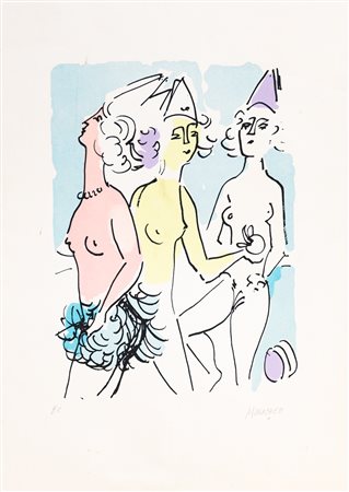 SANTE MONACHESI (1910-1991) - Senza Titolo