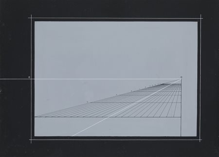 GUIDO SARTORELLI - Spazio illusorio - sur reale: relazione N.43, 1975