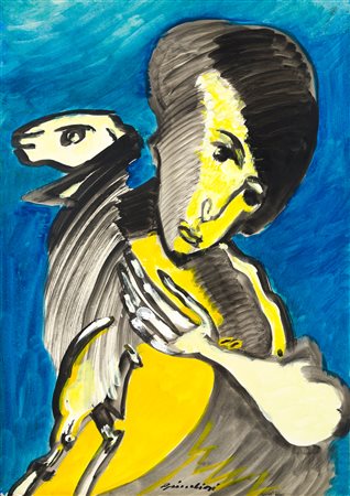 REMO BRINDISI (1918-1996) - Senza Titolo