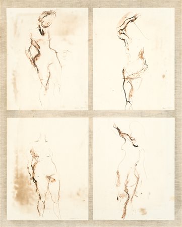 ERNESTO TRECCANI (1920-2009) - Lotto unico di 4 opere