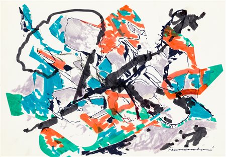EDOARDO FRANCESCHINI (1928-2006) - Senza Titolo