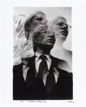 ENRICO CATTANEO (1933-2019) - Andy Warhol - Milano 1974, 2018