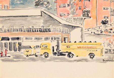 ORFEO TAMBURI (1910-1994) - Senza Titolo