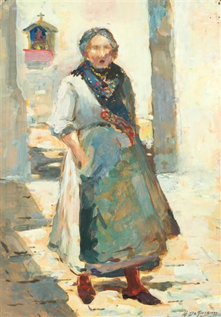 MICHELE DE GIOSA (1896-1969) - Senza Titolo, 1935